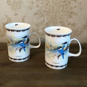 Ashdene set of 2 bone china mugs